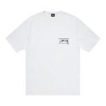 Футболки с коротким рукавом Stussy Smooth International Tee 'White' 1
