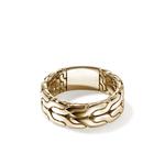Кольцо Carved Chain из желтого золота 1