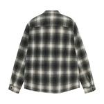 Фланелевые рубашки Stussy Rocco фланелевая клетчатая рубашка 'Серый' 2