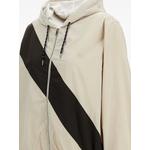 diagonal-stripe hooded jacket 2