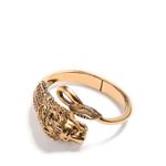 rigid metal Zoomorphe bracelet 1