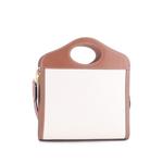 Сумка через плечо Logo Pocket Tote Canvas with Leather размера мини 2
