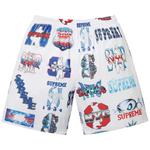 Шорты Supreme Flash Mesh Short 'White' 1