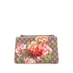 Маленькая сумка на плечо Dionysus Bag Blooms Print GG Coated Canvas 2