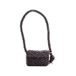 Kalimero Citta Intrecciato Plisse Leather shoulder bag 1