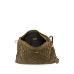 Downtown stud-embellished suede shoulder bag 5