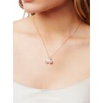 Колье Petal из розового золота с жемчугом и бриллиантами 2
