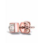 Серьги RockChic из розового золота с бриллиантами 2