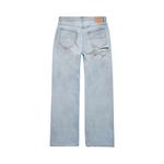Брюки Balenciaga свободного кроя с потертостями «Light Blue» 2