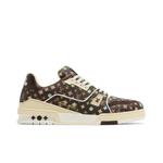 Кроссовки Louis Vuitton Trainer 'Mocha Multi-Color Monogram' 1