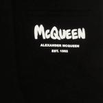 Alexander McQueen Graffiti Joggers 'Черный/Белый' 3