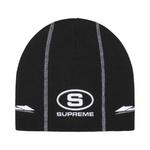 Вязаные шапки Supreme Racing Panel Beanie 'Black' 1