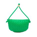 Маленькая сумка-хобо Turn Pouch с плетением Intrecciato (2012-2026 годы) 1