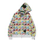 Молнии BAPE x Coach Shark Zip Hoodie 'Multi' 1