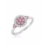 Золотое кольцо Argyle Pink с бриллиантами 2