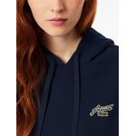 logo-patch drawstring hoodie 3