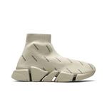 Слипоны Balenciaga Wmns Speed 2.0 Sneaker 'Allover Logo - Sand' 1