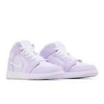 Кроссовки Nike Air Jordan 1 Mid GS «Violet Mist» 8