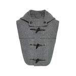 checked wool cropped vest 1