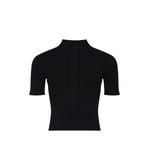 ribbed-knit short-sleeve top 2