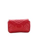 Сумка через плечо GG Marmont Flap Bag Matelasse Leather Super Mini 2