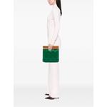 2012-2026 Lambskin Maxi Intrecciato The Snap clutch bag 2