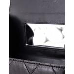 CC Top Handle Flap Vanity Case Quilted Shiny Aged Calfskin Small satchel 5