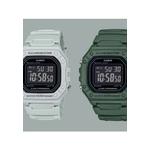W-218H-8BV Мужские цифровые часы с серым ремешком из смолы 4