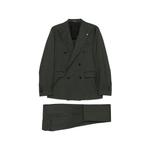 Костюм в клетку Windowpane 1
