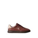logo-plaque panelled sneakers 1