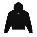 Худи Off-White Wavy Line Logo Hoodie 'Black' 1