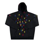 Худи Supreme Embroidered S Hooded Sweatshirt 'Black' 1