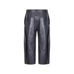 cropped leather trousers 2