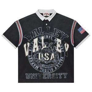 Футболки с коротким рукавом Vale Forever Valley USA Rugby 'Black'