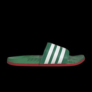 Слайды Adidas Adilette Comfort Slide «Vivid Green Scarlet»