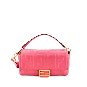 Сумка через плечо Baguette NM Bag среднего размера с узором Zucca