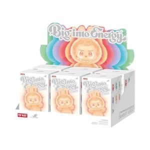 Плюшевые игрушки Pop Mart Labubu THE MONSTERS Big into Energy Series Вайниловый плюш запечатанный полный набор 'Mystery' (6 слепых коробок)