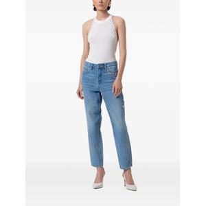 Декорированные джинсы Mom-fit