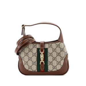 Сумка-хобо Jackie 1961 GG Coated Canvas размера мини