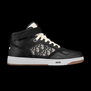 Кроссовки Dior B27 High 'Dior Oblique - Black'