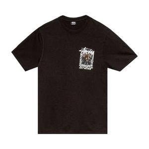 Футболки Stussy Camellias Pigment Dyed Tee 'Black'