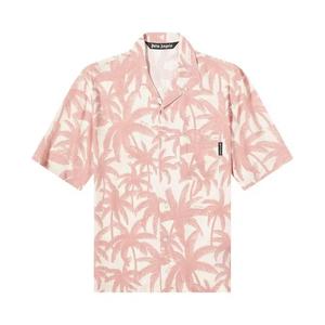 Рубашки на пуговицах Palm Angels Palms All Over Shirt 'Off White/Pink'