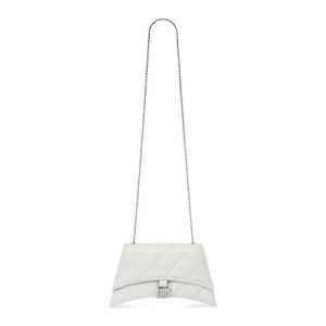 Сумки через плечо Balenciaga Crush Chain Quilted Bag 'Optic White'
