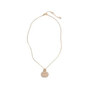 Колье с логотипом VLogo Signature и кристаллами Swarovski