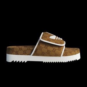 Слайды Gucci x adidas Slide Sandal 'Mesa GG Monogram'