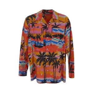 Рубашки на пуговицах Palm Angels Pshychedelic Palms Shirt 'Фуксия/Многоцветный'