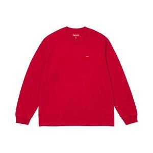 Футболки с длинным рукавом Supreme Small Box Футболка с длинным рукавом 'Dark Red'