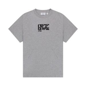 Футболка с коротким рукавом Off-White c/o Virgil Abloh Tech Arrow Slim T-Shirt 'Heather Grey'