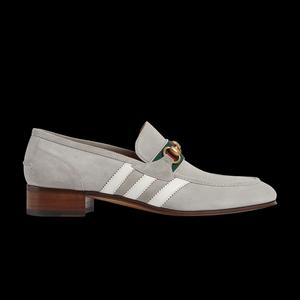 Лоферы Adidas x Gucci Loafer «Grey Suede»