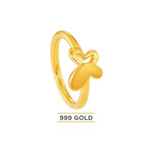 HABIB 999/24K Желтое золотое кольцо 9GR00081024